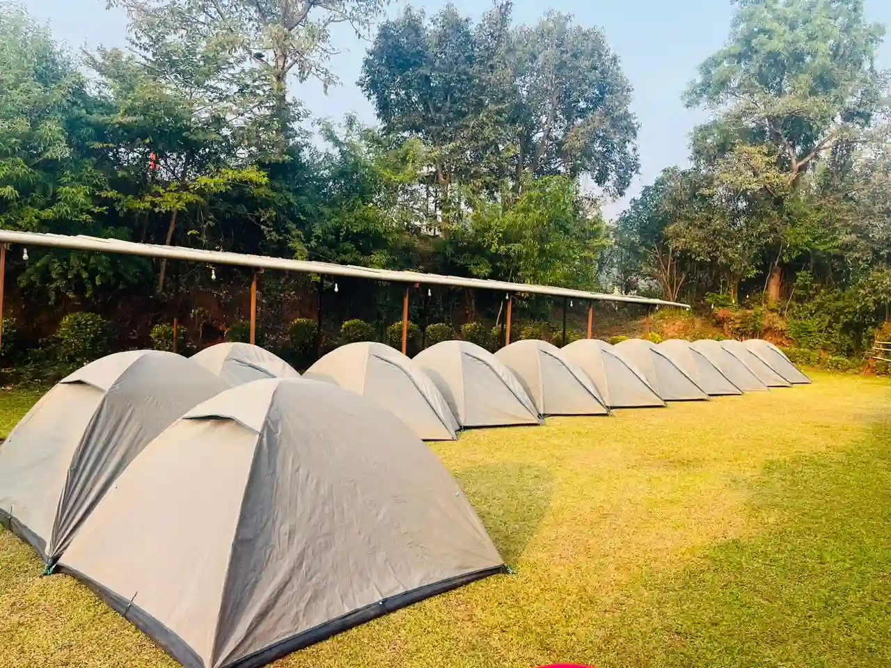 Systamatic camping at pawna